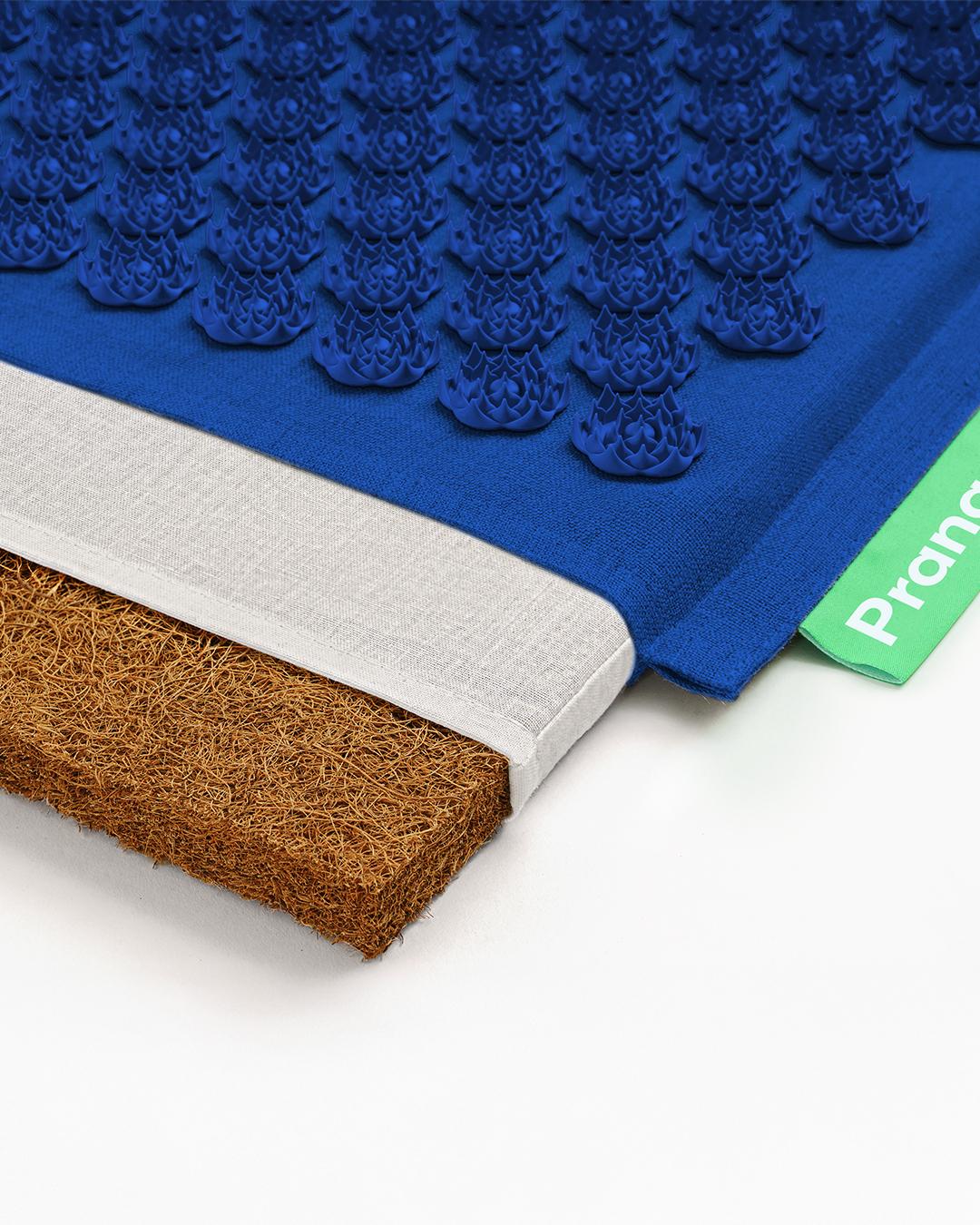 Pranamat Podloga + Vzglavnik + Mini (Monaco Blue)