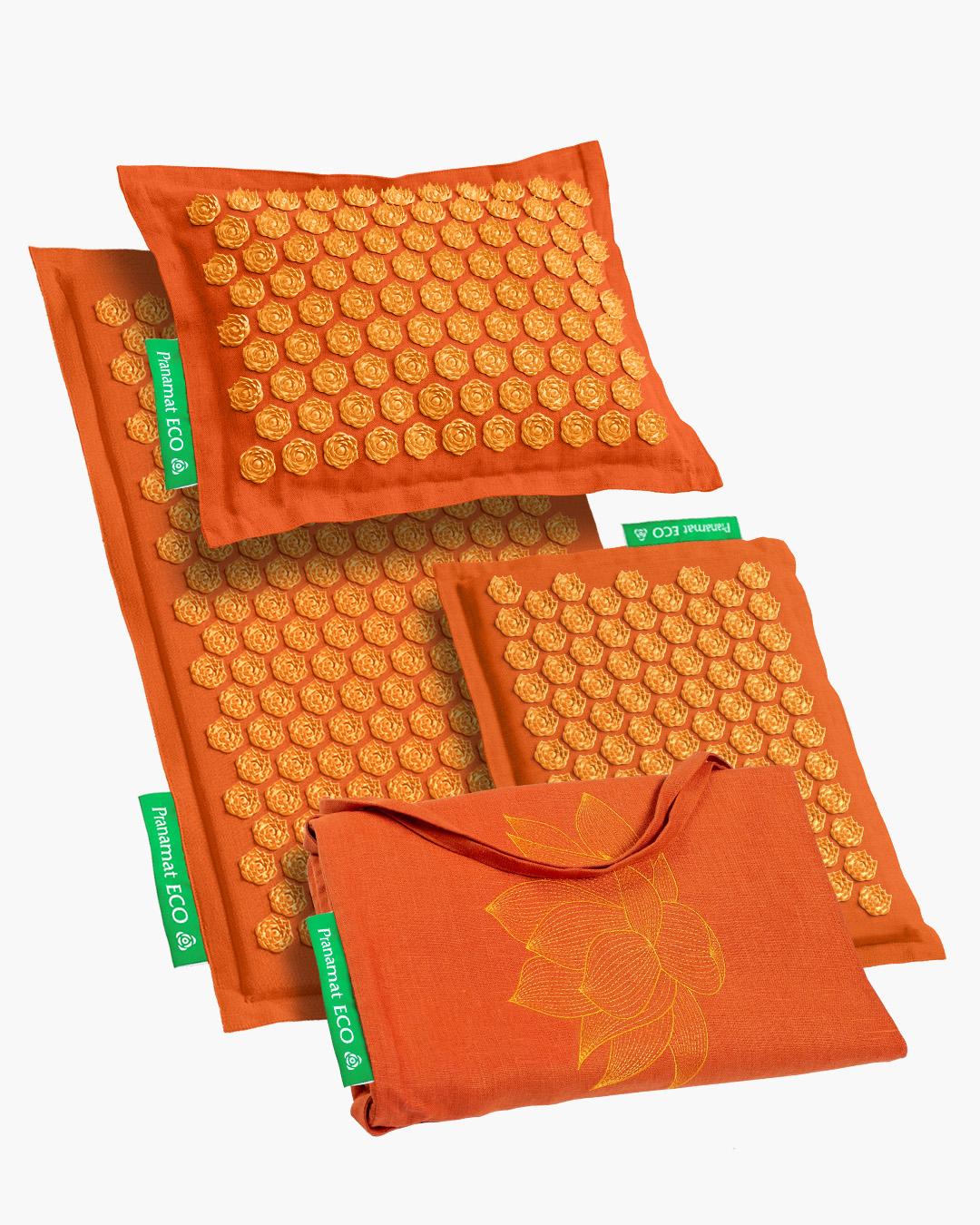 Pranamat Podloga + Vzglavnik + Mini + Velika torba (Amber)