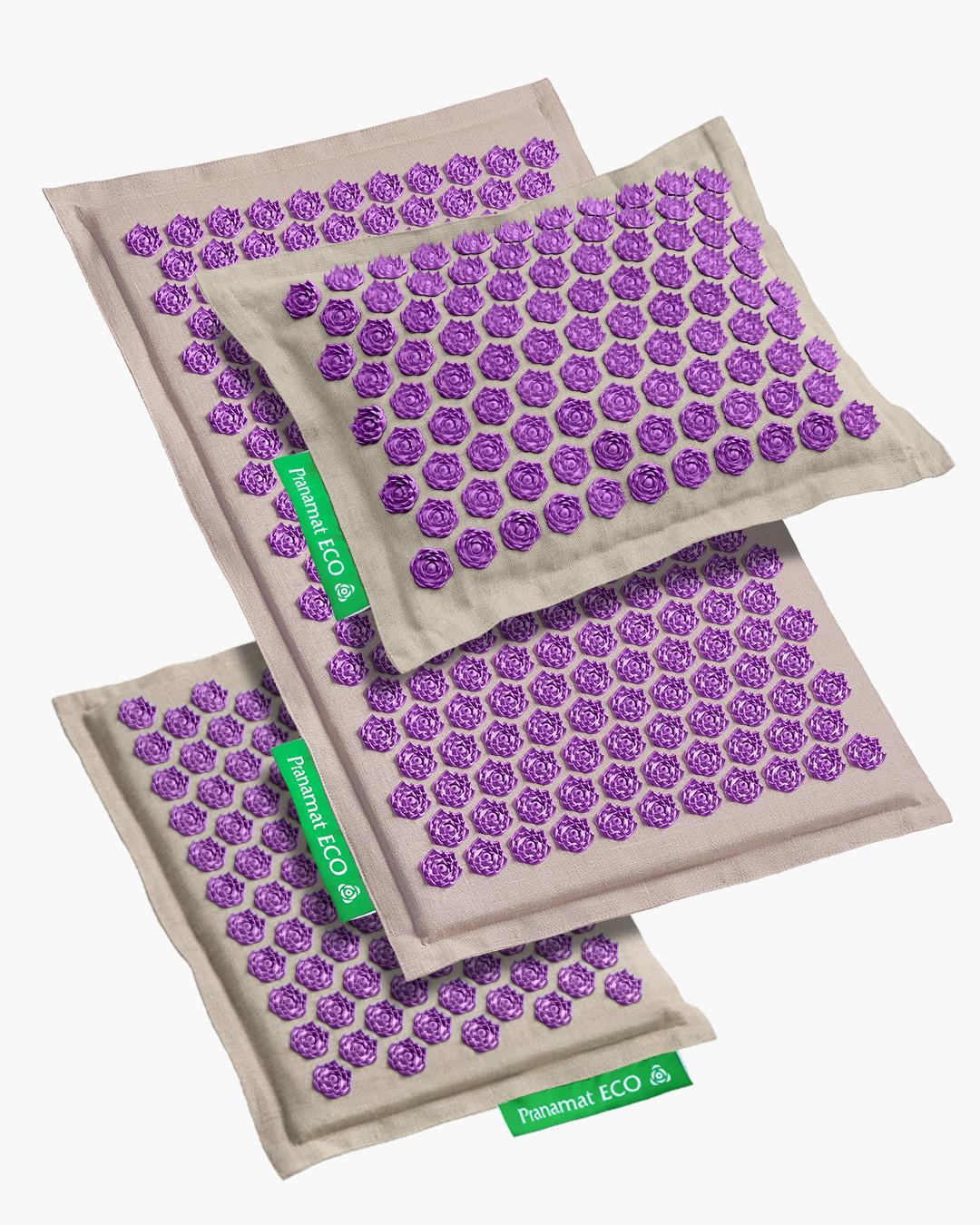 Pranamat Podloga + Vzglavnik + Mini (Amethyst)